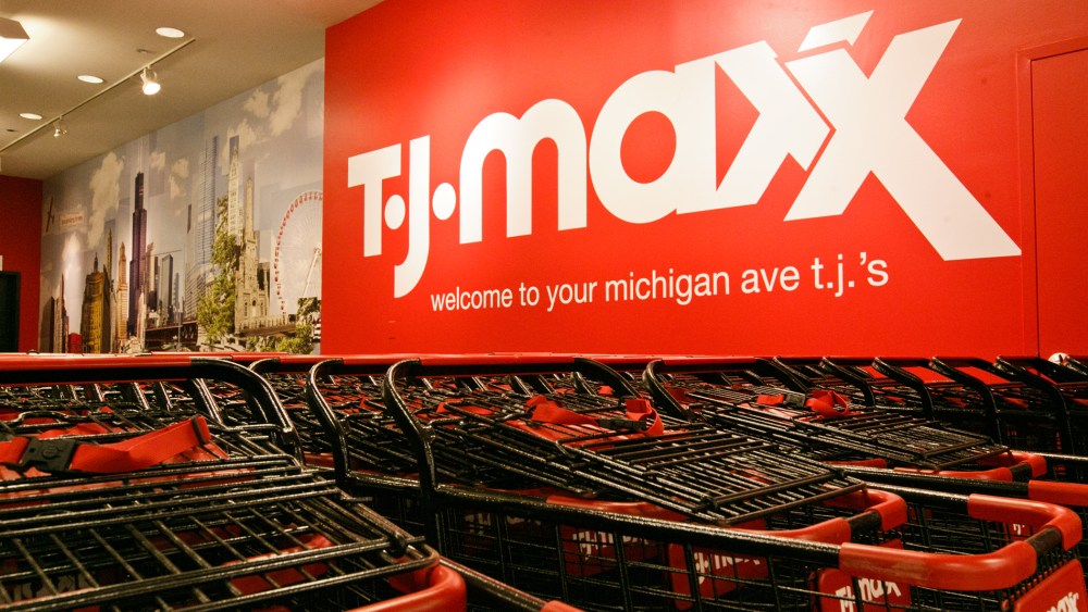 A T.J. Maxx in the Chicago area. (Photo by Jeff Schear/Getty for T.J. Maxx)