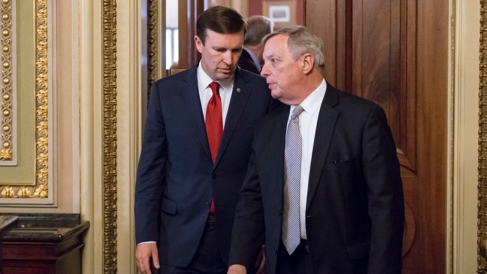 Image: Chris Murphy, Richard Durbin (Photo by J. Scott Applewhite/AP)