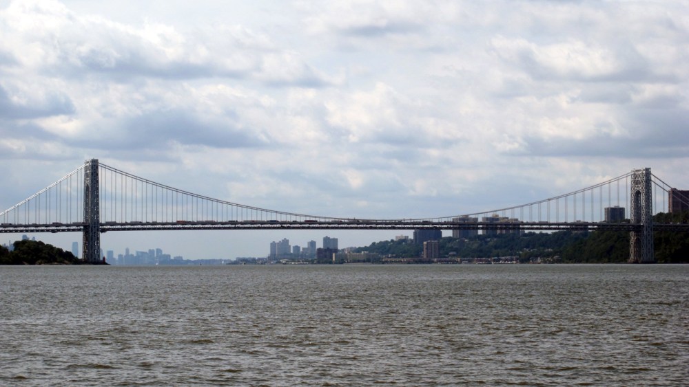The George Washington Bridge spanning between New York City and Ft. Lee, NJ, September 5, 2013.