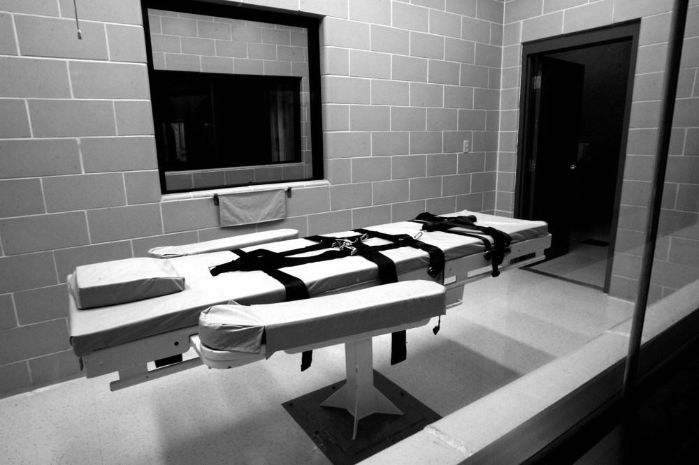 The lethal injection chamber at a prison in Phoenix, Ariz. (Photo by Q. Sakamaki/Redux)