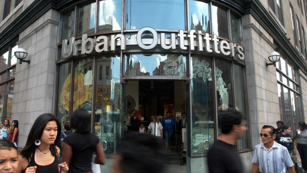 An Urban Outfitters store is seen in New York, N.Y. (Photo by Jason Kempin/Redux)