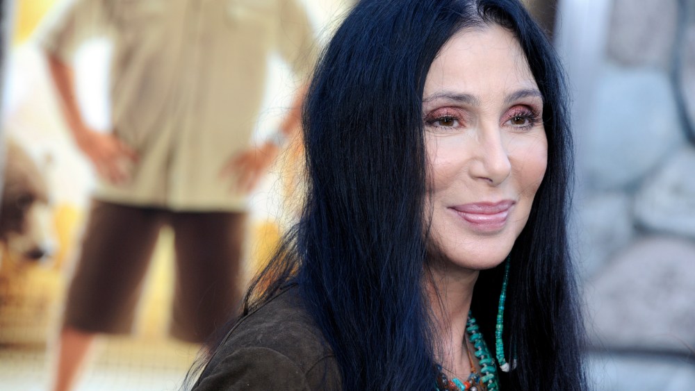 Cher arrives for the world premiere of 'Zookeeper' in Los Angeles, Calif. on July, 6 2011. (Photo by Paul Buck/EPA)