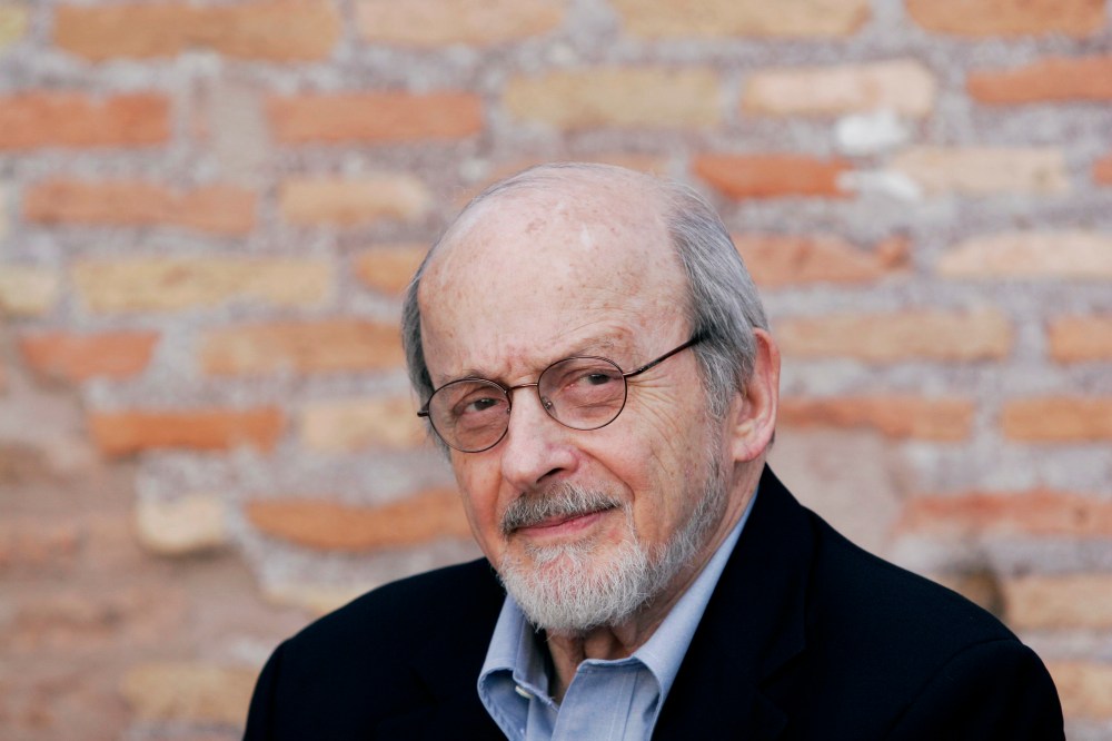 American author E. L. Doctorow at the Rome Literature Festival in Rome, Italy in 2007. (Photo by Remi Casilli/Camera Press/Redux)