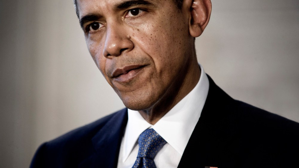 President Barack Obama, on an overseas trip in Rome, Italy on March 27, 2014.