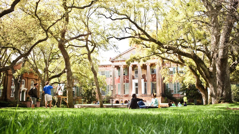The College of Charleston's Randolph Hall.