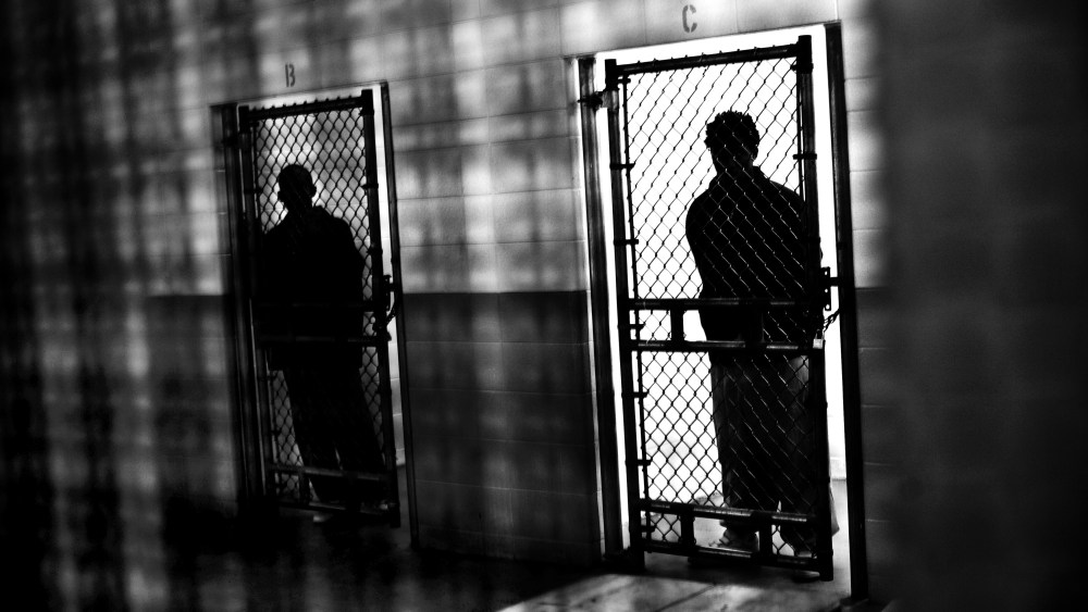 The caged areas where kids being held in solitary confinement go for their two hours of "rec time" each day.