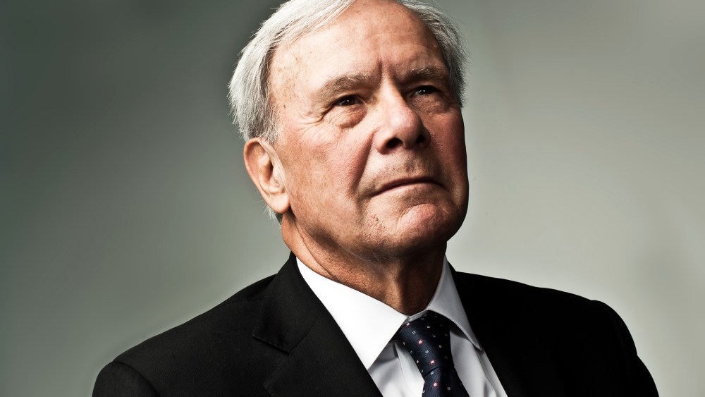American television journalist and former NBC News anchor Tom Brokaw in Washington, D.C. on Oct. 5, 2011. (Photo by Stephen Voss/Redux)