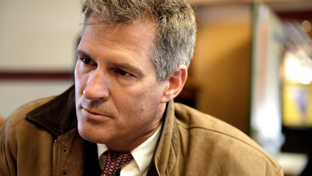 Then-Sen. Scott Brown in Princeton, Mass., on Jan. 17, 2012.