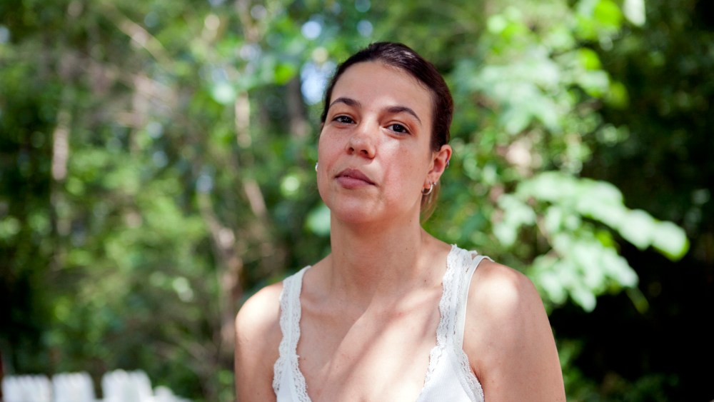 Gina Ray, who has faced jail time and owes $3,000 for traffic and license violations.