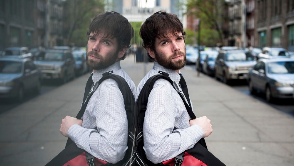 Shane Gill, a high-school teacher who owes about $45,000 in federal student loans, plus another $40,000 to his parents, in New York, May 9, 2013.