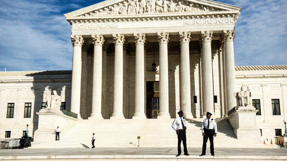 The Supreme Court Building on Capitol Hill in Washington, Nov. 6, 2013.