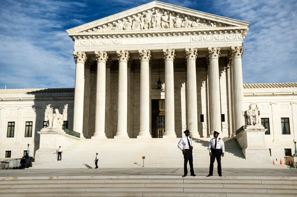 The Supreme Court Building on Capitol Hill in Washington, Nov. 6, 2013. (Photo by Gabriella Demczuk/The New York Times/Redux)