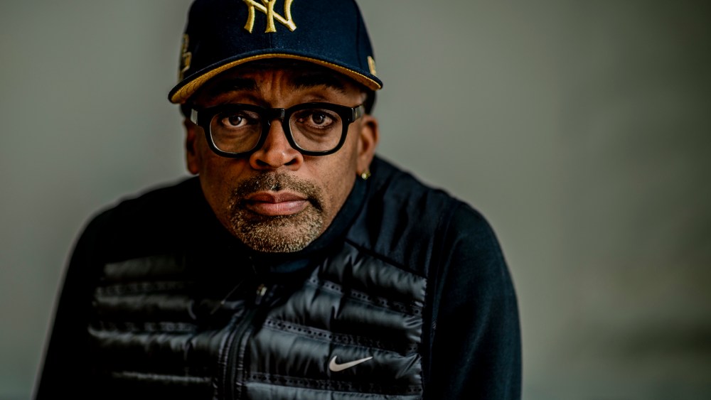 American film director Spike Lee at his film production building in Brooklyn, Nov. 21, 2013.