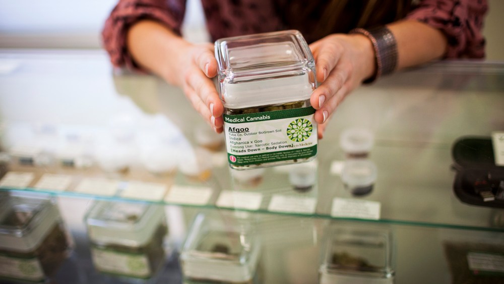 Medical marijuana available at the Peace in Medicine dispensary in Sebastopol, Calif., Dec. 19, 2013.