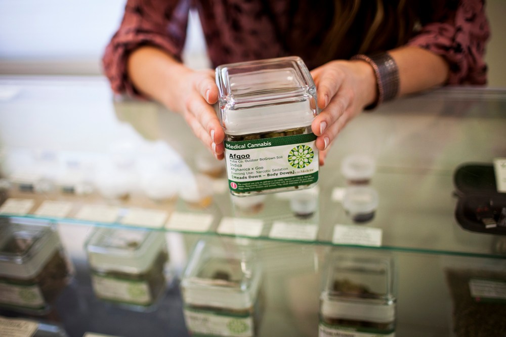 Medical marijuana available at the Peace in Medicine dispensary in Sebastopol, Calif., Dec. 19, 2013.