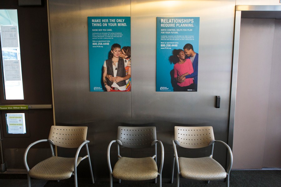 Inside the office of Planned Parenthood. (Photo by Evan McGlinn/The New York Times/Redux)