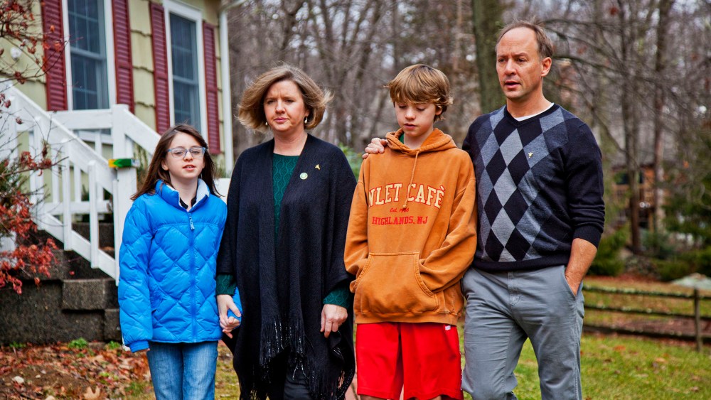 Mark Barden (right), Director of Advocacy at Sandy Hook Promise, with his wife Jackie, daughter Natalie and son James. The Barden family lost their youngest son Daniel in the Sandy Hook shooting.