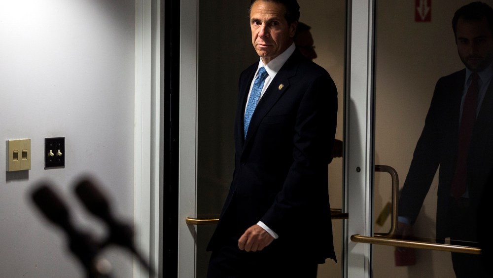New York Gov. Andrew Cuomo