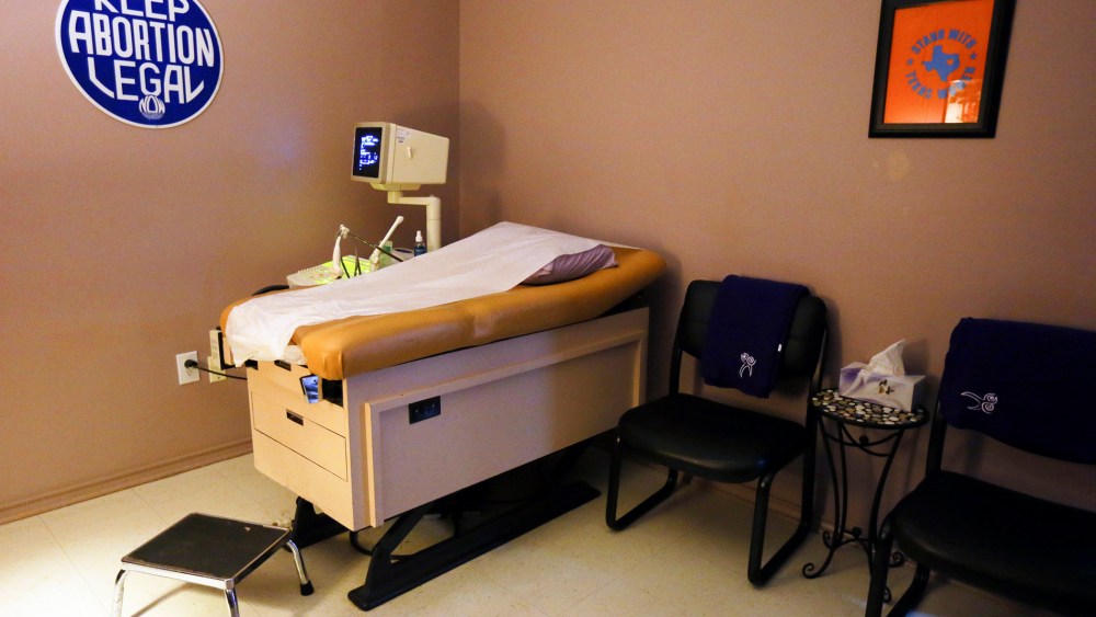 An exam room at the Whole Women's Health Clinic in McAllen, Texas, March 4, 2014.
