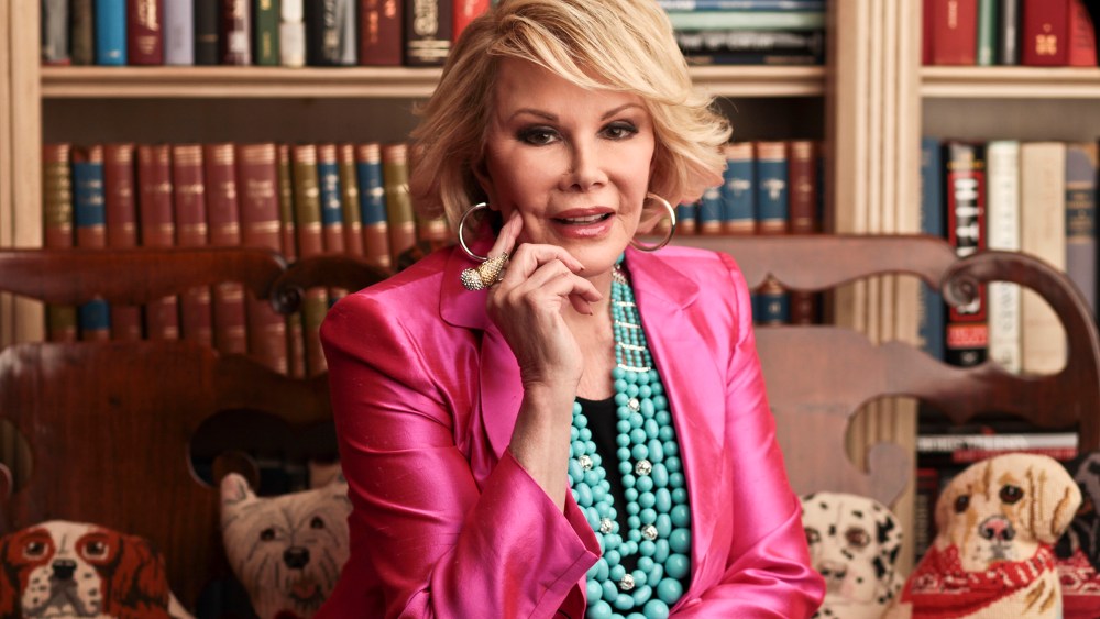 Joan Rivers in New York, March 2, 2010. (Photo by Fred R. Conrad/The New York Times/Redux)