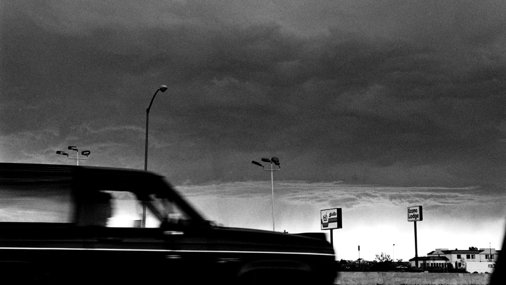 A car is seen on a street in Arizona.