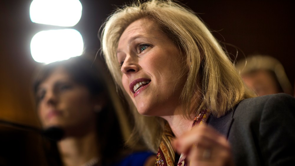 Bi-partisan group of Senators rally for Military Justice Act in Washington DC