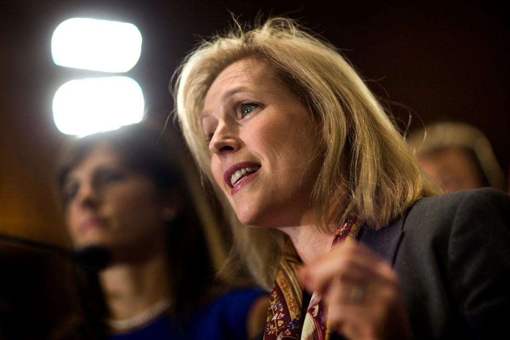 Bi-partisan group of Senators rally for Military Justice Act in Washington DC