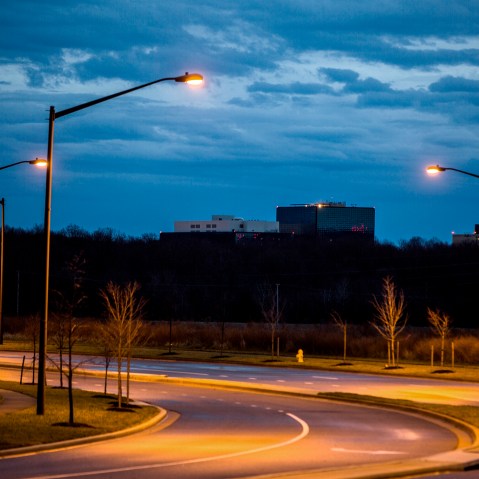 The headquarters of the National Security Administration (NSA) is seen in Fort Meade, Maryland, on Dec 22, 2013. (Photo by Jim Lo Scalzo/EPA)