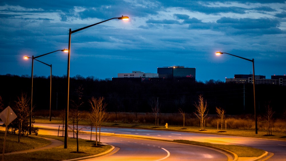 The headquarters of the National Security Administration (NSA) is seen in Fort Meade, Maryland, on Dec 22, 2013. (Photo by Jim Lo Scalzo/EPA)