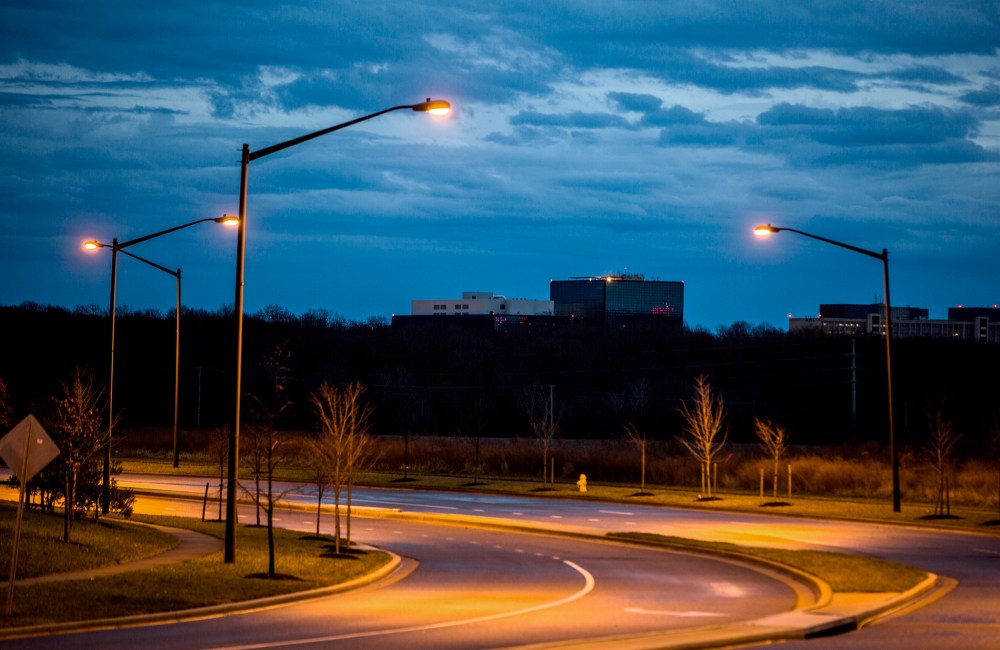 The headquarters of the National Security Administration (NSA) is seen in Fort Meade, Maryland, on Dec 22, 2013. (Photo by Jim Lo Scalzo/EPA)