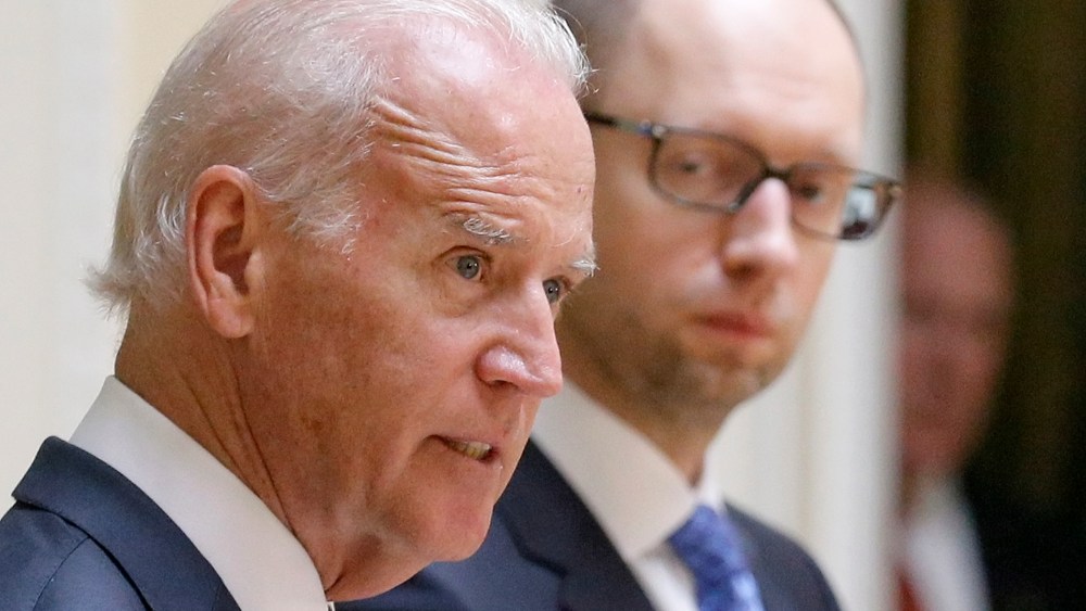 US Vice President Joe Biden visits Ukraine