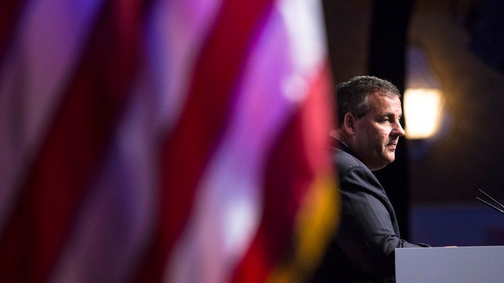 New Jersey Governor Chris Christie speaks during the Faith and Freedom Coalition's 'Road to Majority' conference in Washington D.C, June 20, 2014.