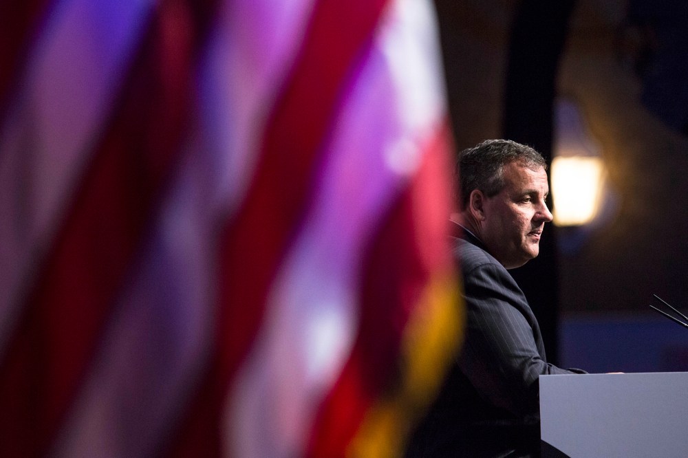 New Jersey Governor Chris Christie speaks during the Faith and Freedom Coalition's 'Road to Majority' conference in Washington D.C, June 20, 2014.