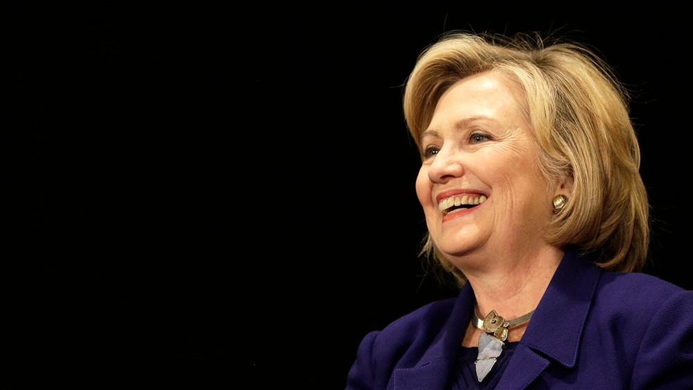 Former U.S. Secretary of State Hillary Clinton attends an event in New York, N.Y. on Oct. 23, 2014. (Photo by Andrew Gombert/EPA)