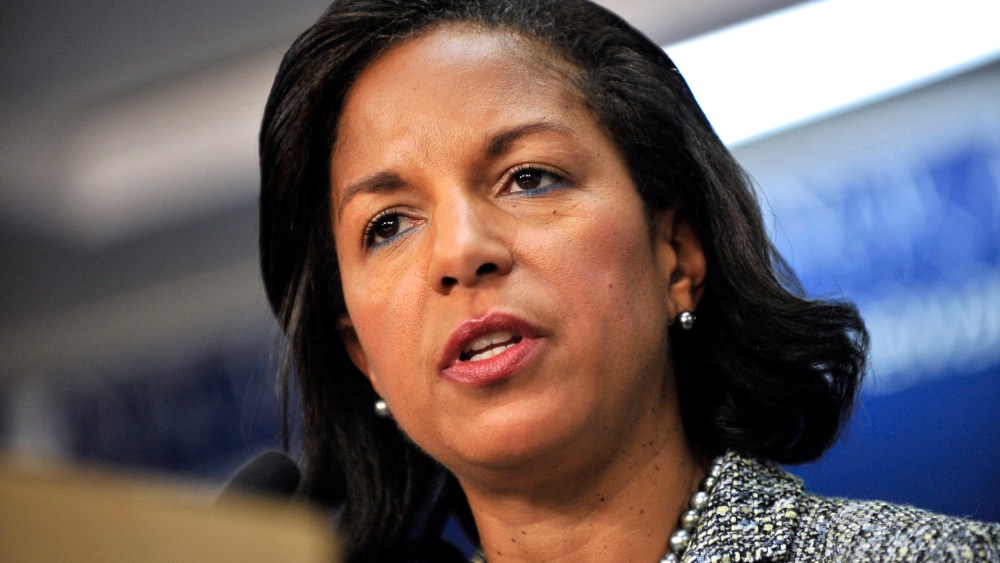 Susan Rice speaks at an event, Sept. 9, 2013, in Washington, D.C.