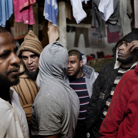 Misrata's largest prison houses some 860 prisoners of war, most of them captured from stronghold towns of the late Libyan dictator Muammar Gaddafi.