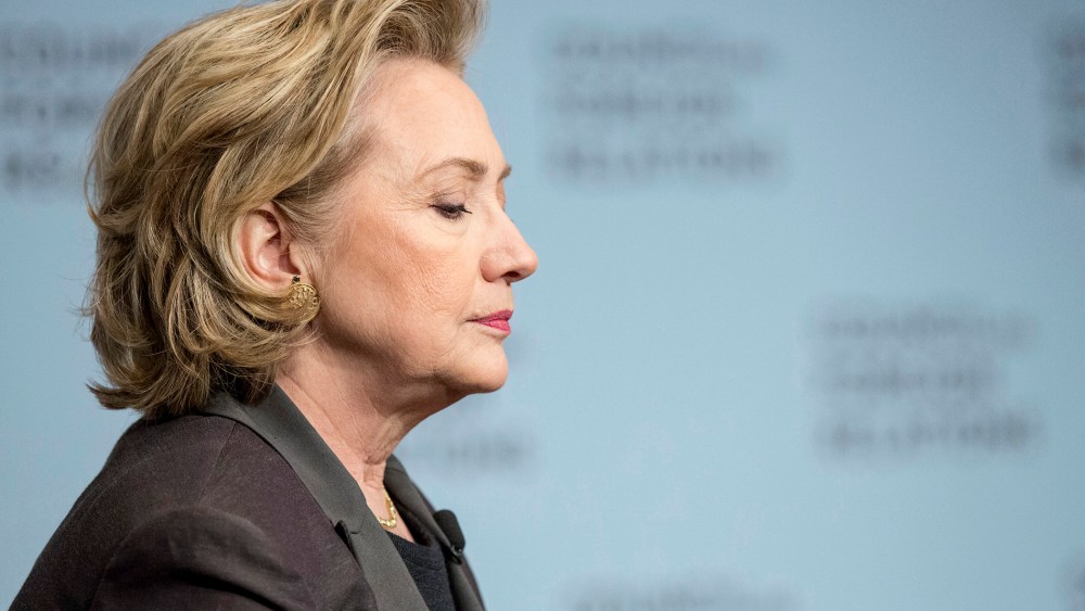 Hillary Clinton participates in "A Conversation with Hillary Rodham Clinton" at the Council on Foreign Relations June 12, 2014.