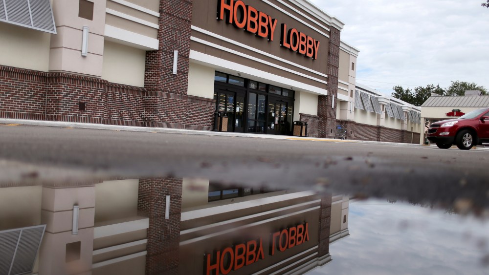 A Hobby Lobby store in Plantation, Florida.
