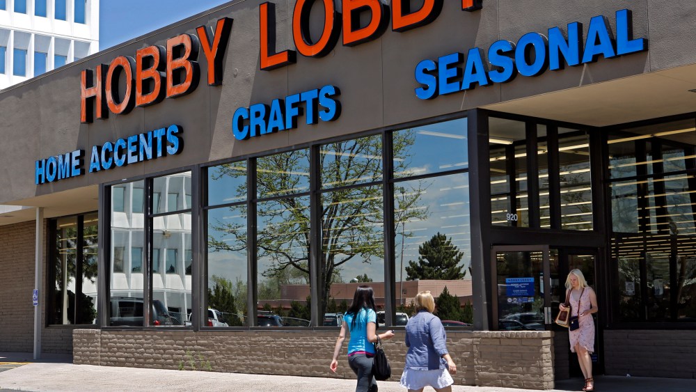 A Hobby Lobby store in Denver on Wednesday, May 22, 2013.