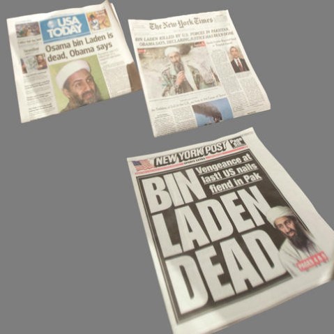 The District: the bin Laden photo