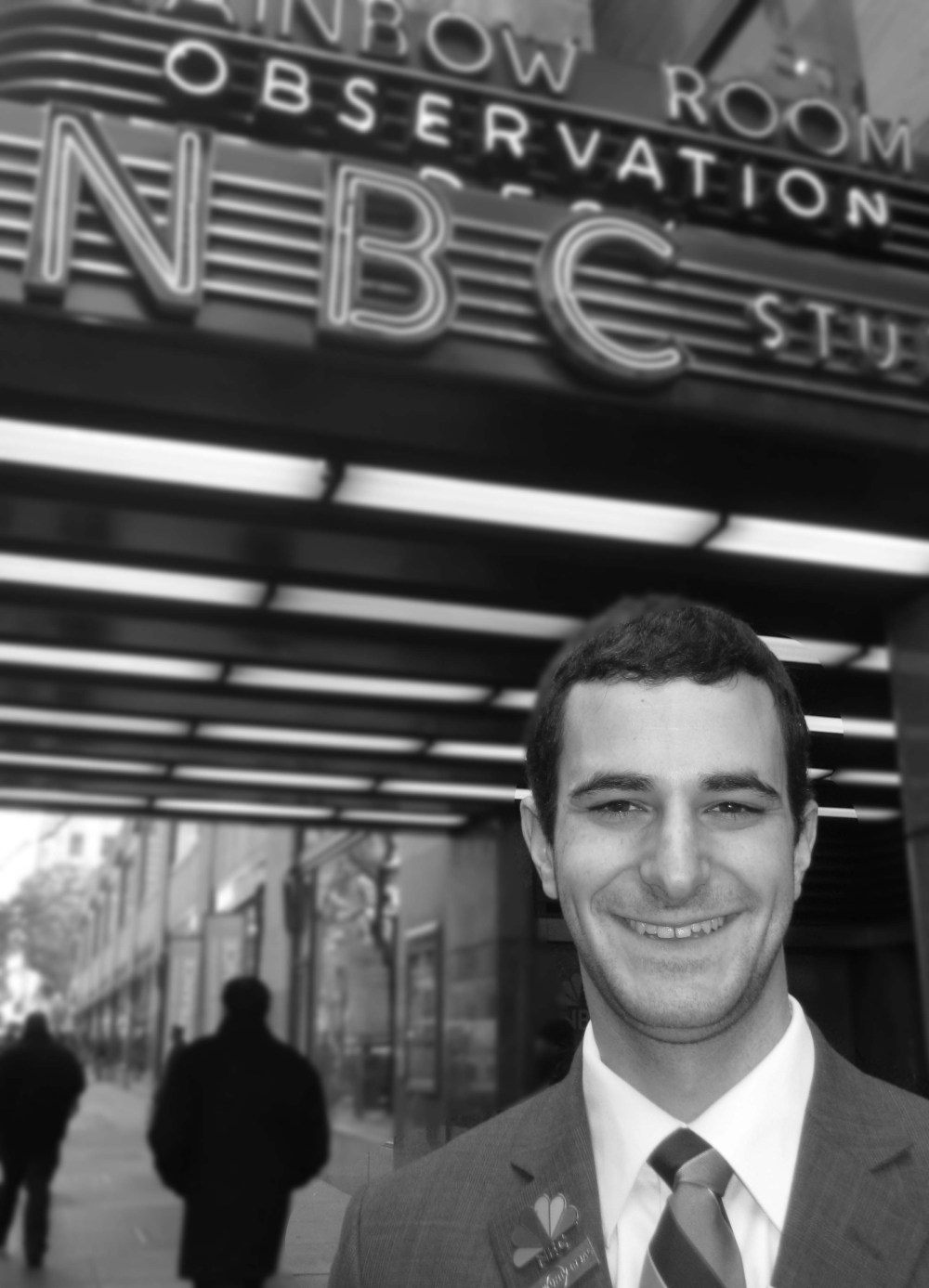 Mike Eisenstein in his Page jacket.