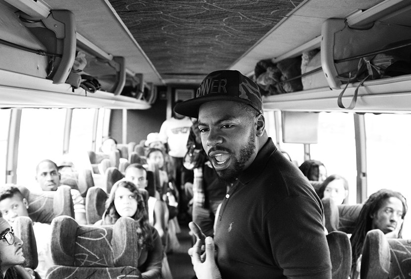 Dream Defenders Bus Ride to DC - Trymaine Lee - 08/23