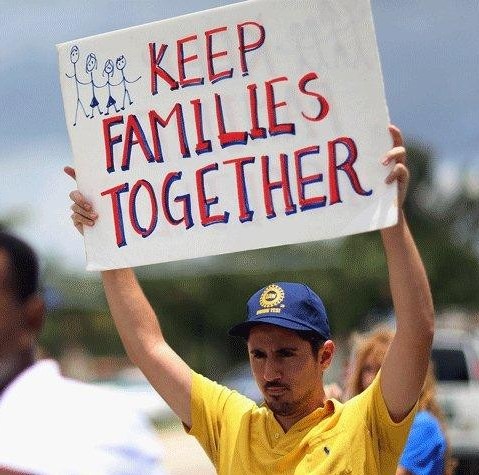 Supporting immigration reform (Photo/Getty Images)