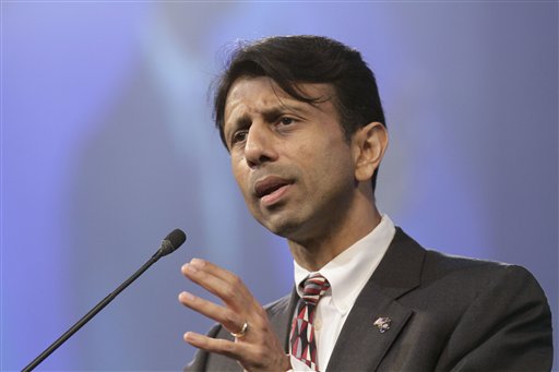 Louisiana Gov. Bobby Jindal speaks at a fundraising dinner in Hot Springs, Ark. earlier this year (Photo: AP/Danny Johnston)