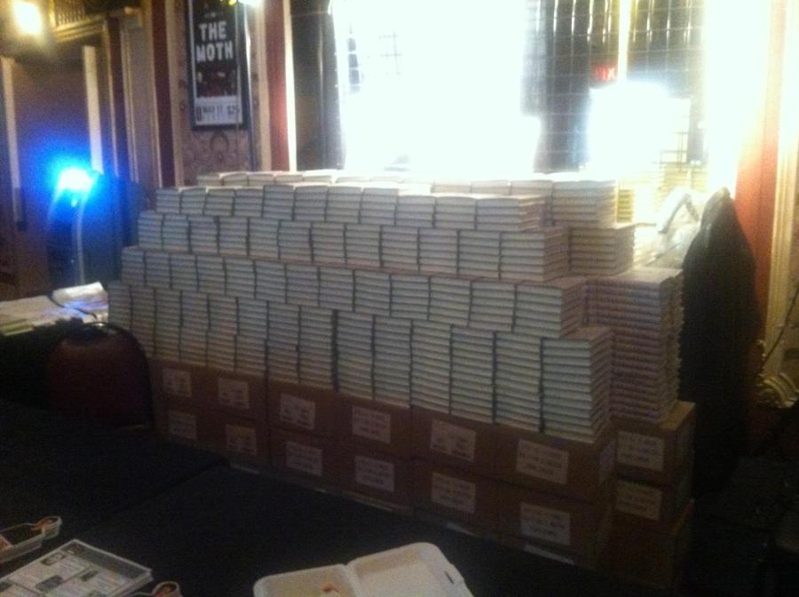 Ever wonder what 2400 signed copies of 