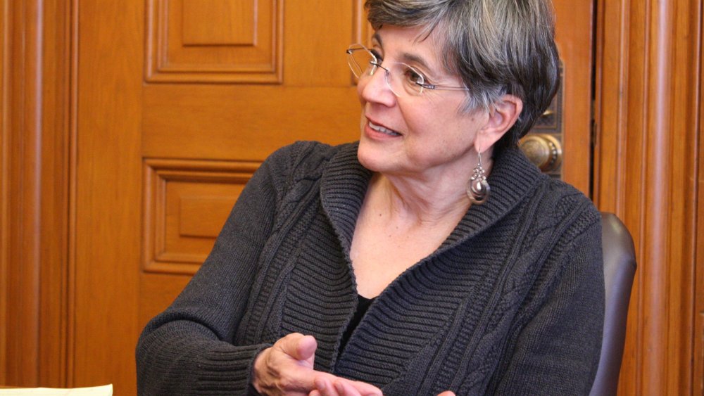 Kansas Senate President Susan Wagle in her Statehouse office in Topeka, Kansas, Tuesday, Jan. 7, 2014.