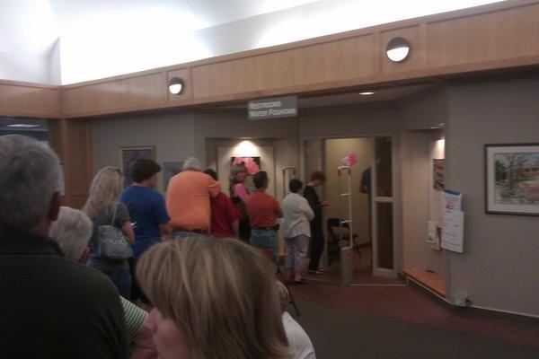 Early voting started yesterday in Arkansas