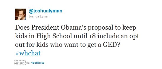 And you, Mr. Lyman, your question?