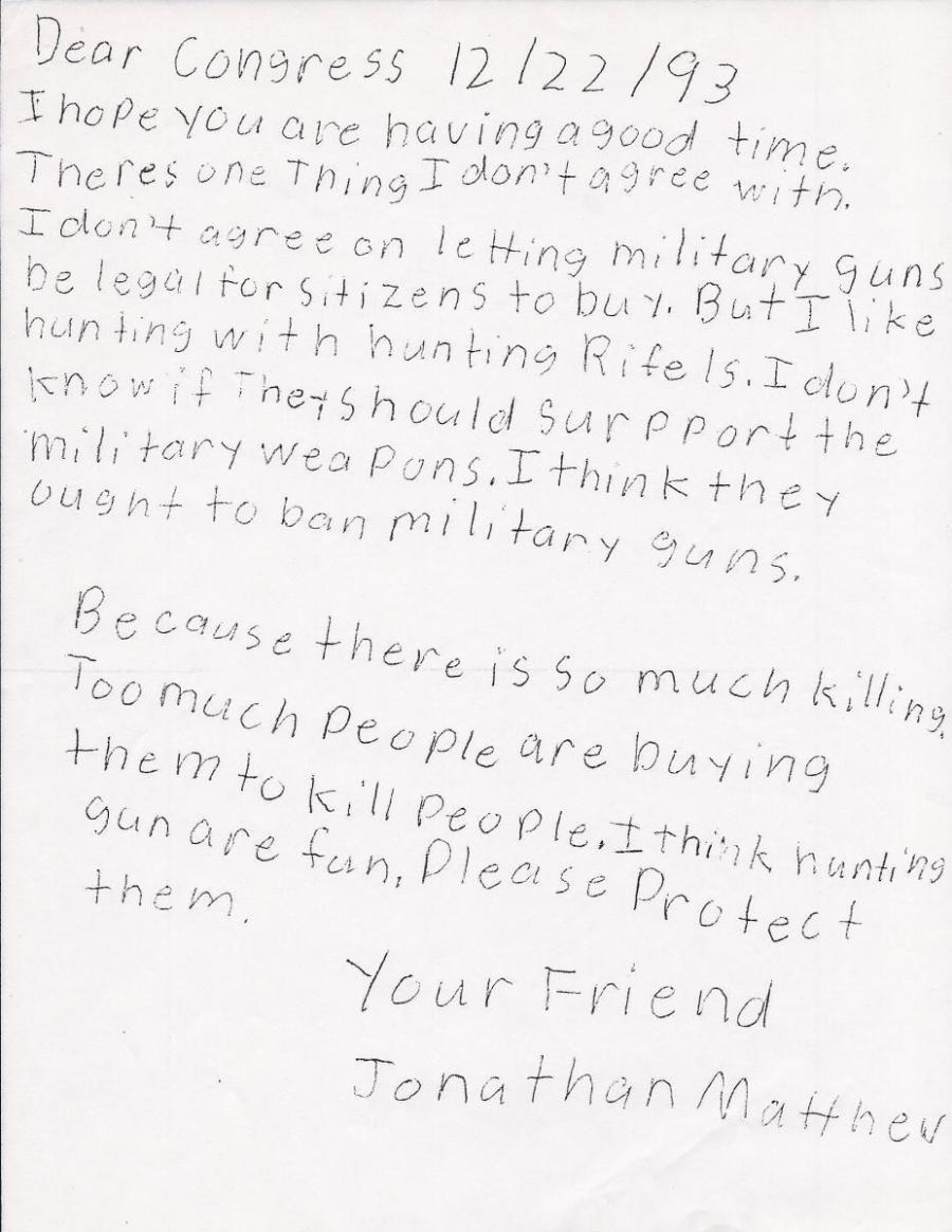 'Dear Congress, I hope you are having a good time'