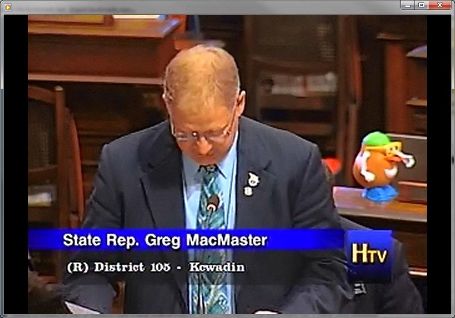 Mr. Potato Head goes to Michigan